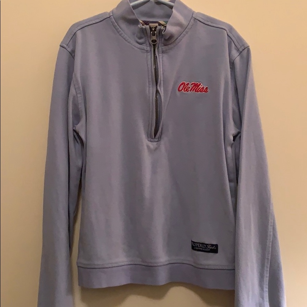 Properly Tied Boy Ole Miss Sweater